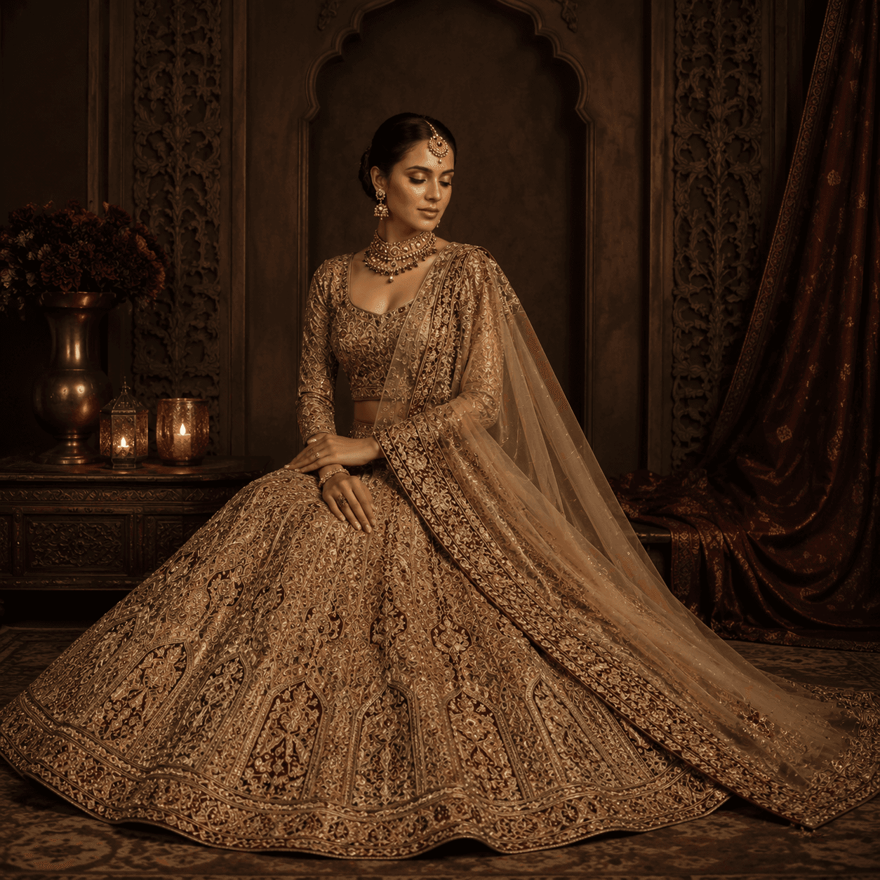 Bridal Lehengas & Silks